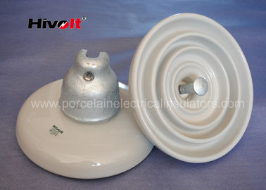 Isolante di sospensione bianco del disco dell'ANSI 52-3 per le linee elettriche di distribuzione