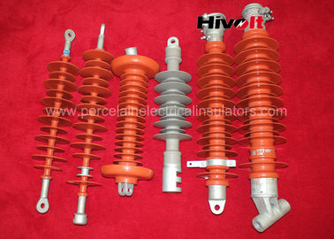 Isolante grigio/rosso della gomma di silicone, isolanti compositi del silicone con CE/SGS