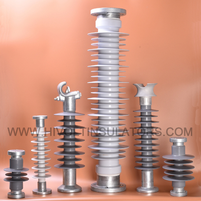 Gomma di silicone 10kV-550kV Alta tensione impulso di fulmine Resistere alla tensione 110kV-1880KV per la trasmissione di energia