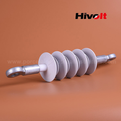 hardware lungo composito del collegamento dell'occhio di 24kv 70kn Rod Insulator With Eye To